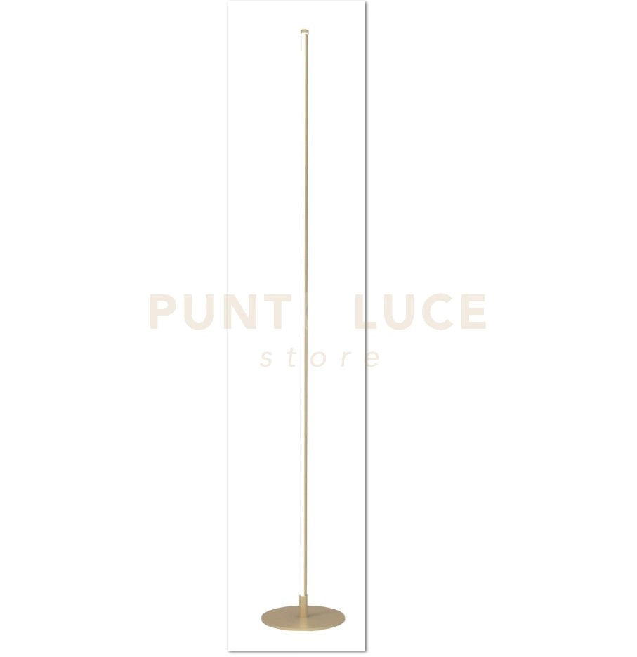 ELIA/P O Lampada da terra in metallo verciato oro a LED 26W 3000K 1690LM