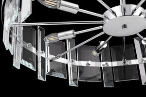 Lampada pendente Modern in Metallo Cerezo Cromo