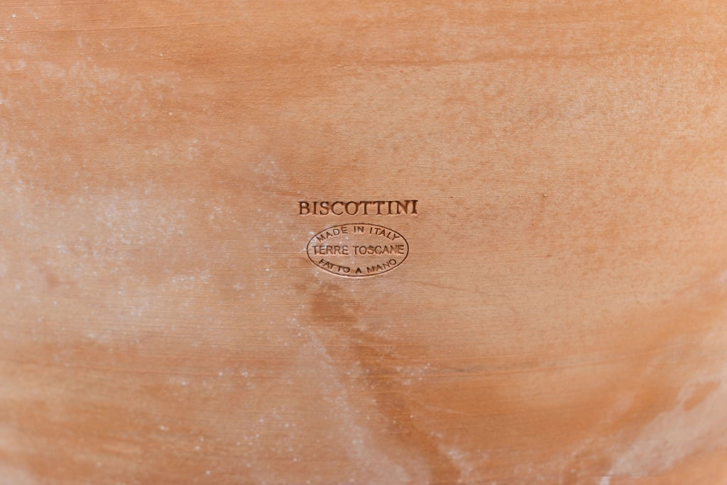 Biscottini Vaso in Terracotta 100% Made in Italy interamente Lavorata a Mano realizzato