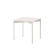 Ivy - Tavolino (45 x 45 x 45h) in Ceramica Bianca