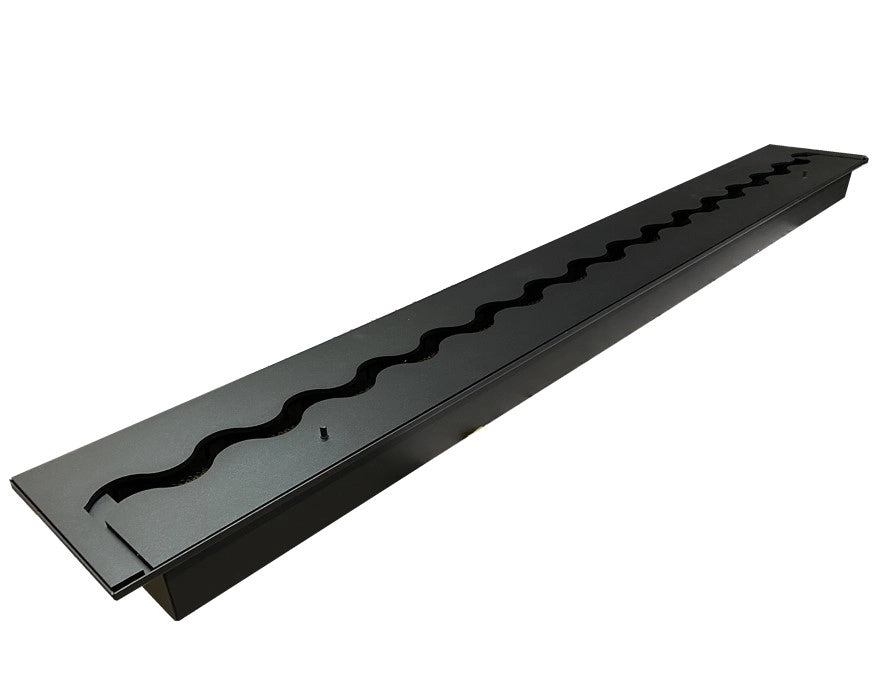 Bruciatore Wave Black da 45 cm - 200 cm - Wave 1600 - 160 cm - 14,4 L , Versione ad onda