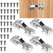 Serrature Soft Close 90° con Dampening Idraulico - 4 Pezzi inclusi Viti - Per Porte Frigorifero e Porte in Legno