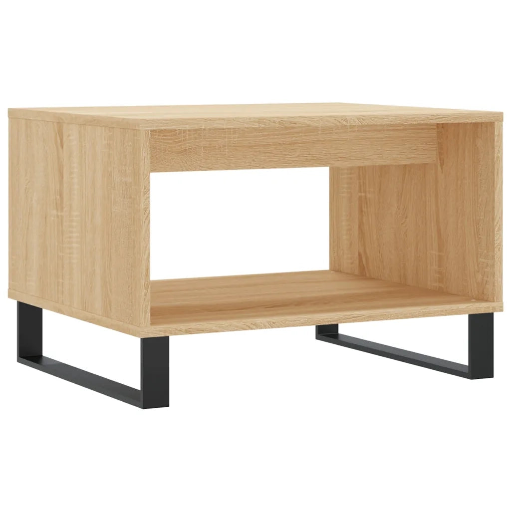 Tavolino da Salotto-Tavolino da soggiorno-Tavolo Rovere Sonoma 60x50x40 cm Legno Multistrato 803290