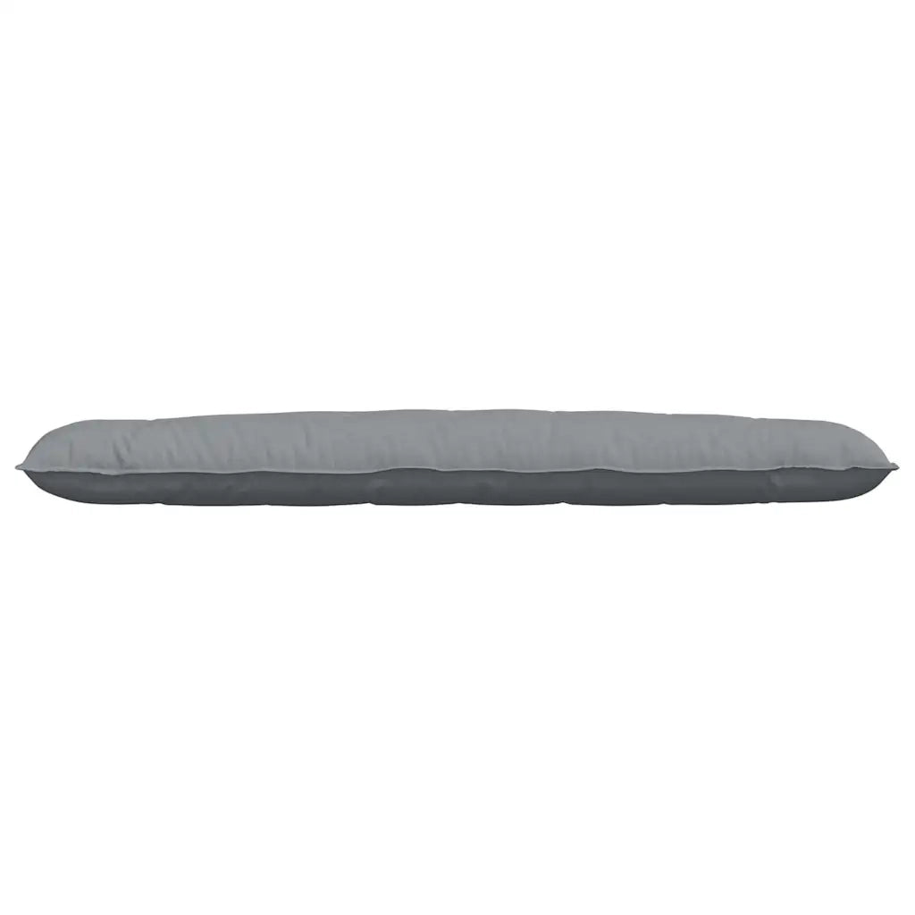 Cuscino per Schiena Grigio chiaro 200 x 19 x 50 cm Tessuto