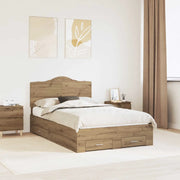 Struttura del letto Rovere artigianale 120 x 190 cm