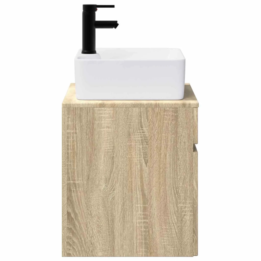 Set di mobili per il bagno Rovere Sonoma Legno ingegnerizzato 3404292