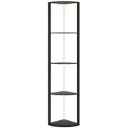 Lampada da terra a LED, dimmerabile a 5 livelli, con mensola, cambio colore RGB, telecomando.