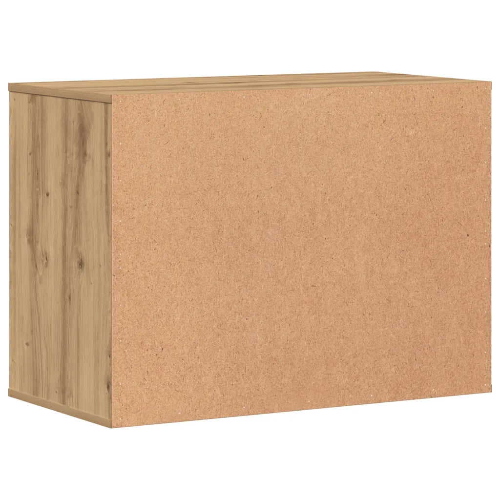 Cassettiera Angolare Rovere Artigianale 80x41x58cm Multistrato 852860