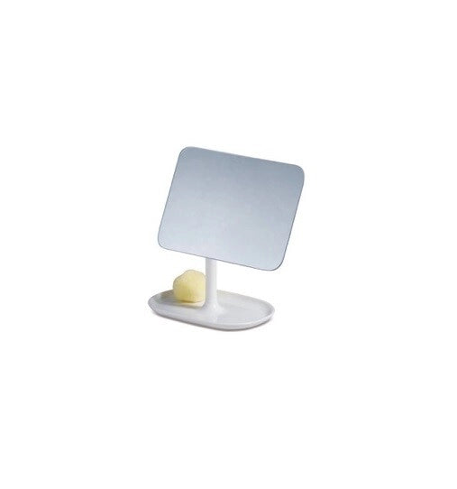 Specchio da Tavolo Trucco con Supporto in Plastica 16 x 10,5 x 25 cm