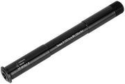 Axiale asse 15mm - Alluminio - Nero - Per forcella - Adatto a RockShox - Lunghezza 158mm - 110mm Larghezza di allontanamento - Forcella per bicicletta