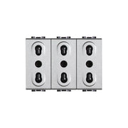 Living Int. - Presa Triplex bipasso 2P+T 10/16A 250 Vac - NT4180/3