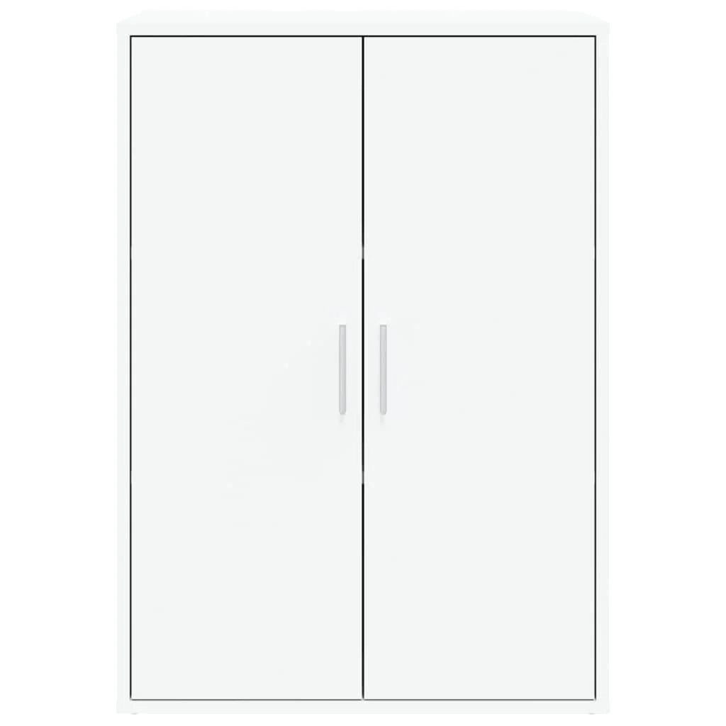 Buffet credenza cassettiera armadio mobile contenitore organizer per cucina soggiorno salotti set da 2 60 x 31 x 84 cm legno ingegnerizzato bianco 02_0036677