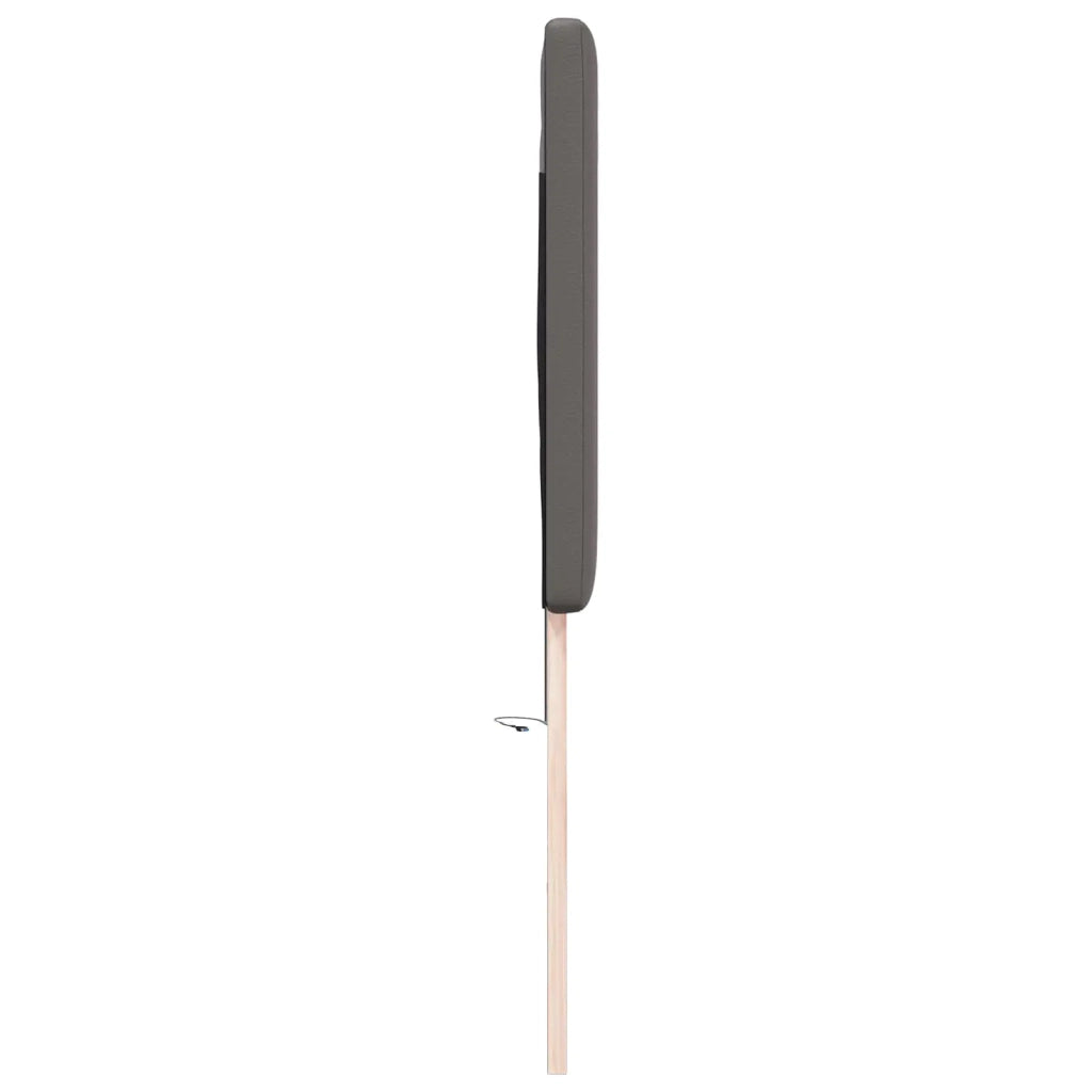 Testiera LED Grigio 200 cm Pelle Sintetica 42007315