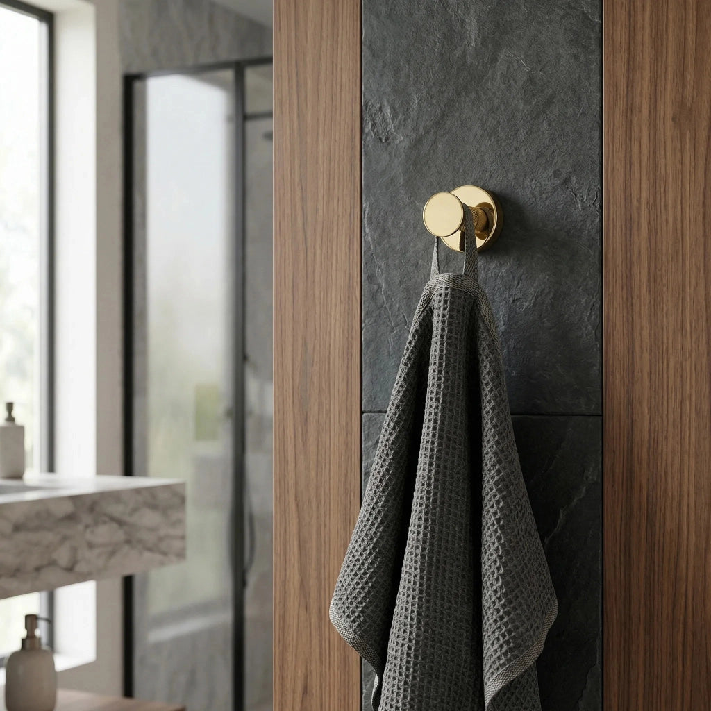 Portasciugamano Da Bagno 6606a Modern Gold