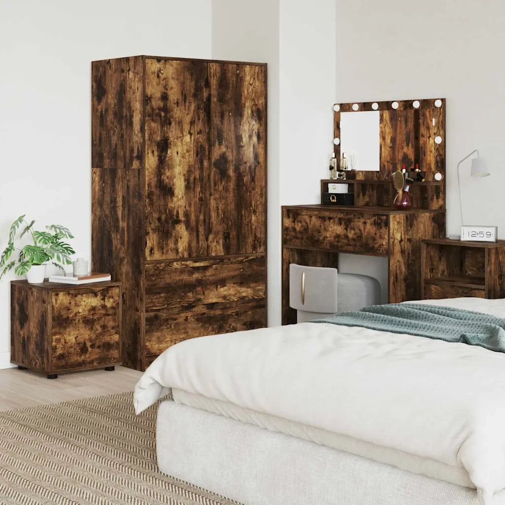 Mobile da Bagno Rovere fumé 40,5 x 40 x 44 cm Legno multistrato