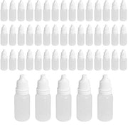 Flessa a gocce 10 ml - Flessa a gocce con siringa - Plastica - 50 pezzi - Sterilizzabile - Per liquidi come oli e vernici - Flessa a gocce