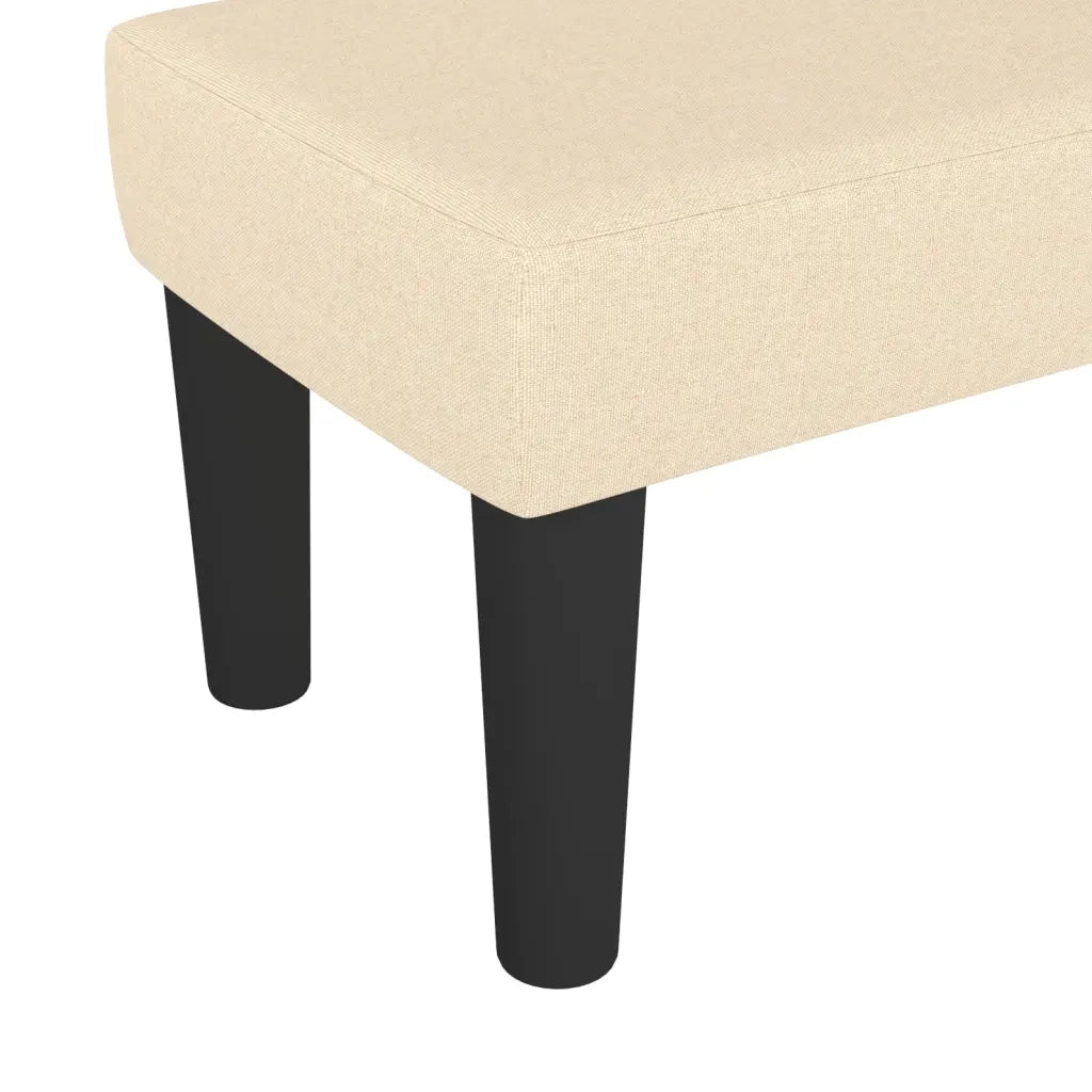Panca Crema 70x30x30 cm in Tessuto CFW2903700