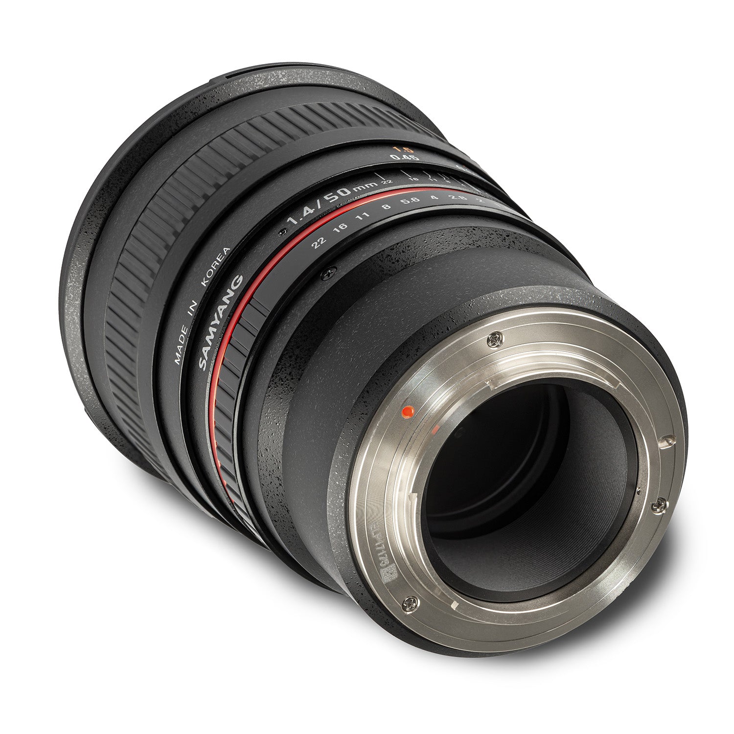 Obiettivo fotografico MF 50mm F1.4 compatibile con Fuji X – Follow Focus, full-frame e APS-C – focus manuale con distanza minima di 45 cm