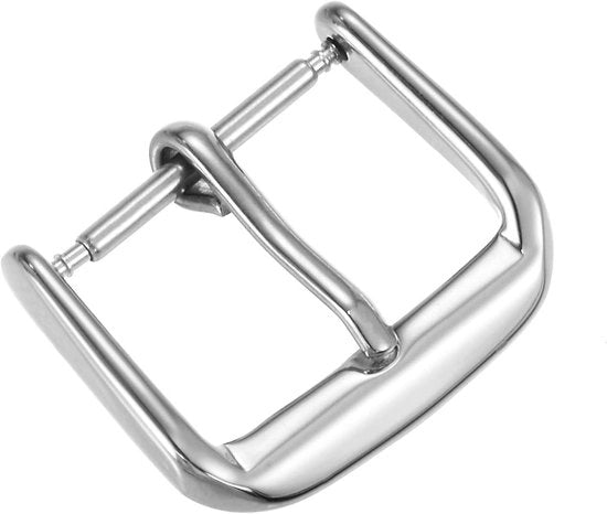 Cinturino orologio di cinturino in acciaio inox PVD lucidato 16 mm di larghezza - Progettato per essere duraturo e di stile