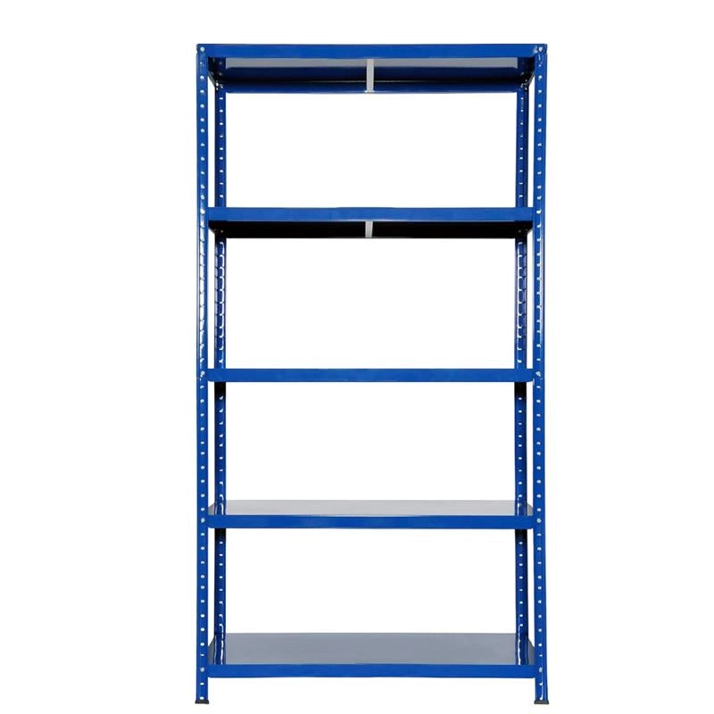 SCAFFALE IN METALLO BLU ETTORE KIT BULLONI 100 X 40 X H 187 CM 5 RIPIANI