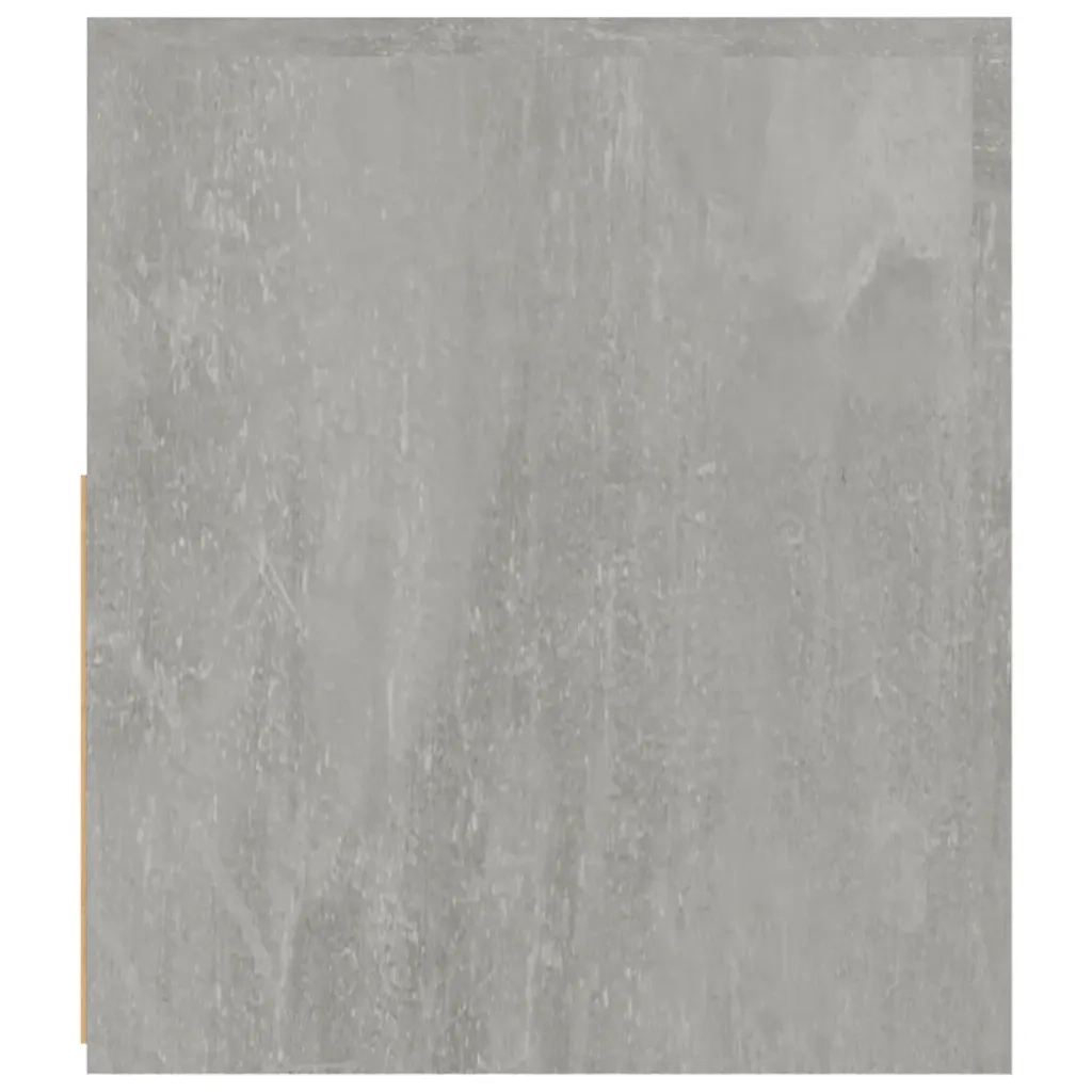Comodini 2 pz con Luci a LED-Set di 2 Tavolino da notte Grigio Cemento 60x35x40 cm