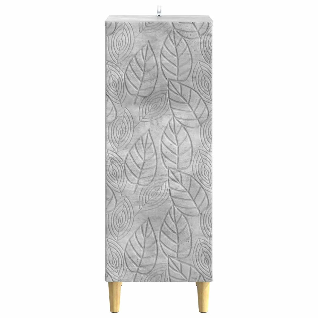 Credenza Grigio Cemento 33 x 34,5 x 90 cm Legno ingegnerizzato 895058