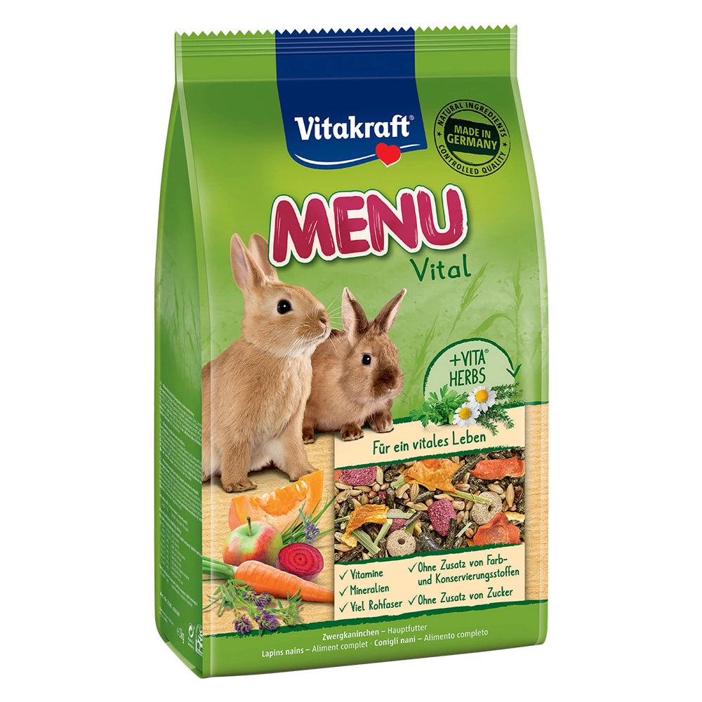 Alimento per Conigli Vitakraft Menu 1 kg