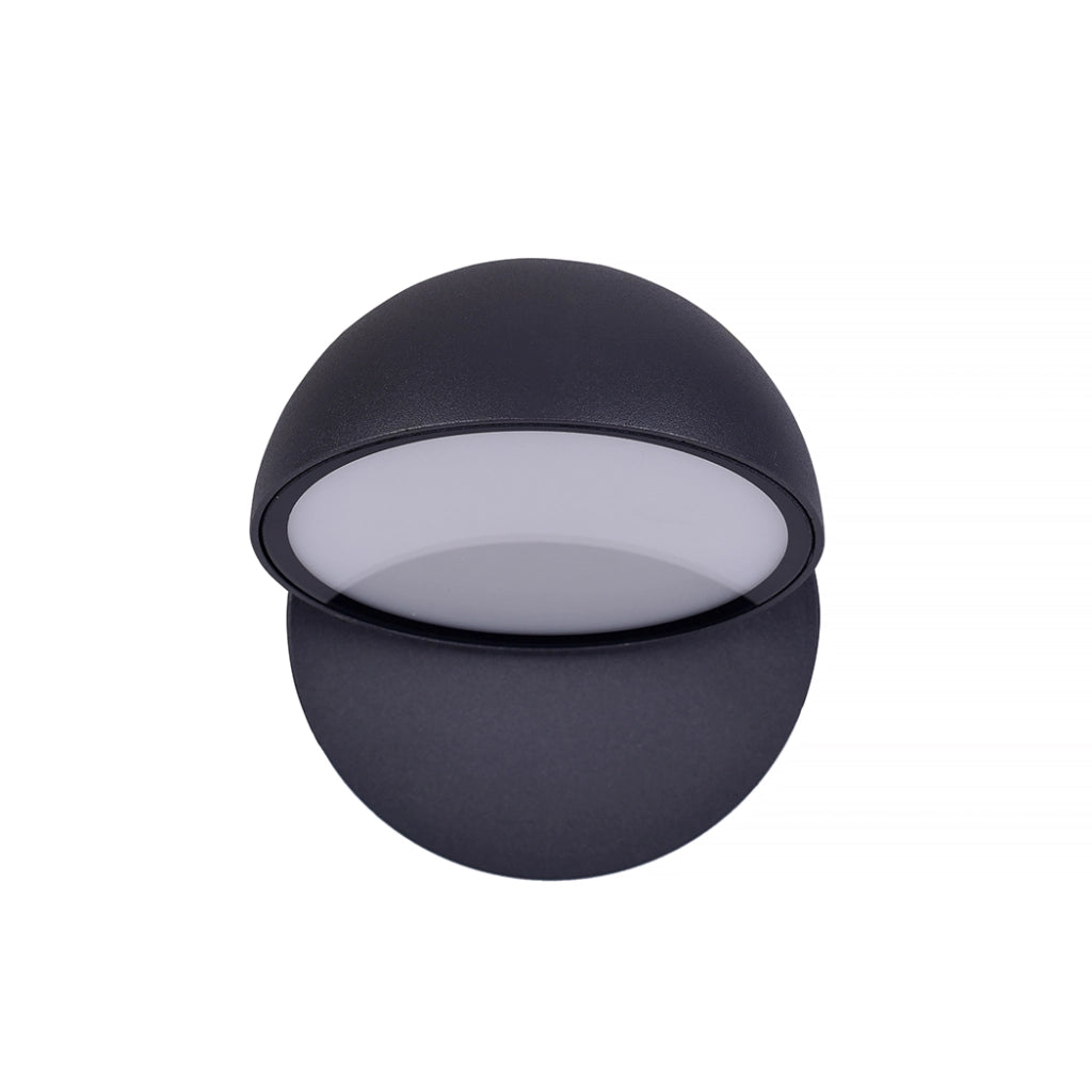 APPLIQUE LED DA ESTERNO 12W CON CCT SWITCH - ILLUMINAZIONE REGOLABILE A 3 TEMPERATURE DI COLORE IP54 DESIGN MODERNO IN ALLUMINIO