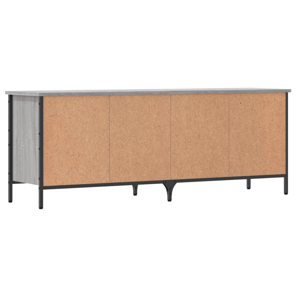 Scarpiera mobile contenitore per scarpe mobile per ingresso/corridoio/soggiorno design Sonoma 131 x 35 x 50 cm legno ingegnerizzato grigio 02_0022061