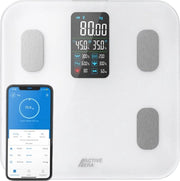 Pesa Digitale Intelligente con Display a LED Grande e Connettività Bluetooth - 16 Misurazioni per Composizione Corporea e Salute