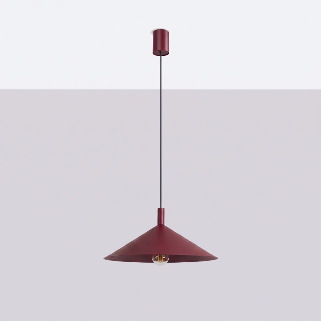 Lampada a sospensione NOX 40 bordeaux