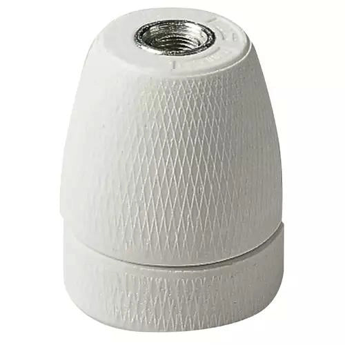 PORTALAMPADA E27 M10X1 PORCELLANA ANTISV