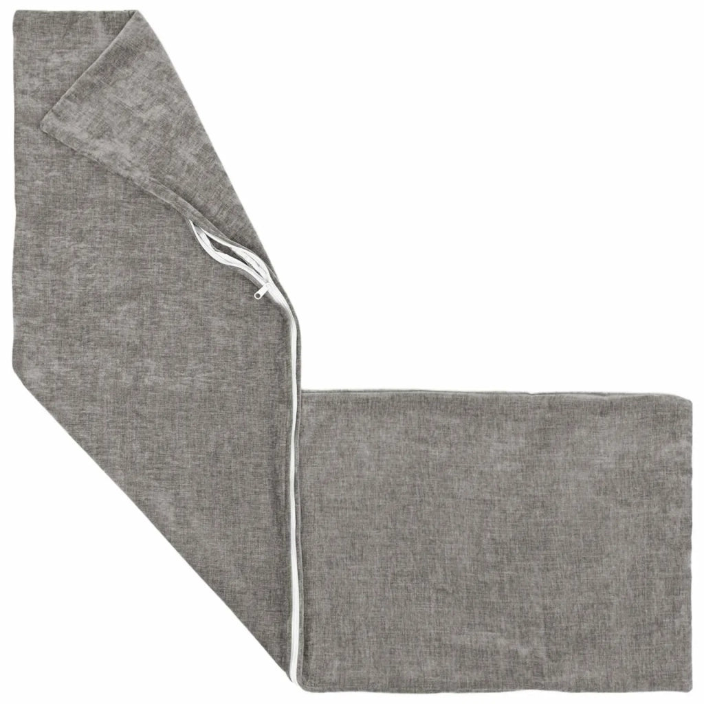 Federa HEERLEN Grigio Chiaro 40 x 145 cm Tessuto Chenille 908923