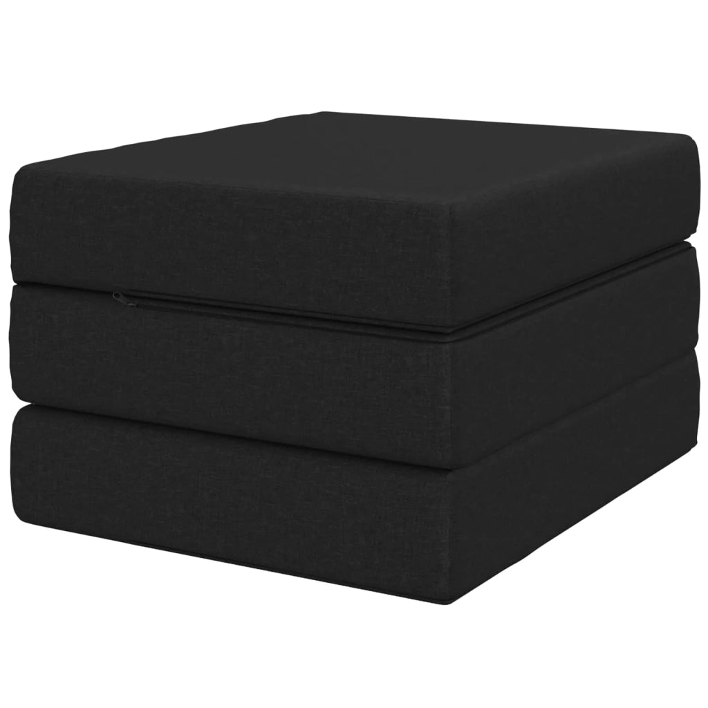 Divano Letto Pieghevole 90 x 67 x 45 cm Nero 900186
