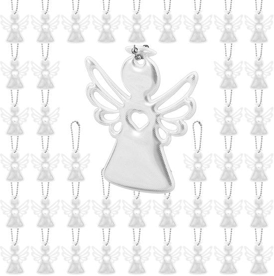Set di 40 Sostituenti per Nome Imposto Riflettente - Dimensioni 5 x 4,8 cm - Riflettore
