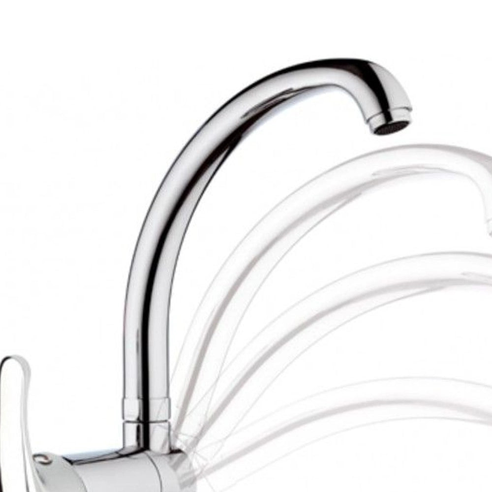 Rubinetto lavello con bocca alta girevole, tipo lusso - serie 35