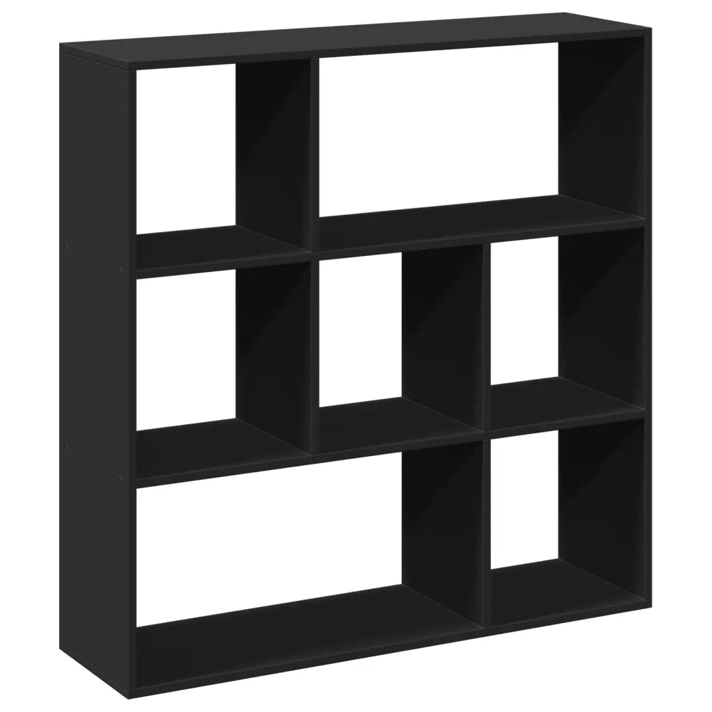 Libreria Divisorio Nera 102x29x103,5 cm in Truciolato 858049