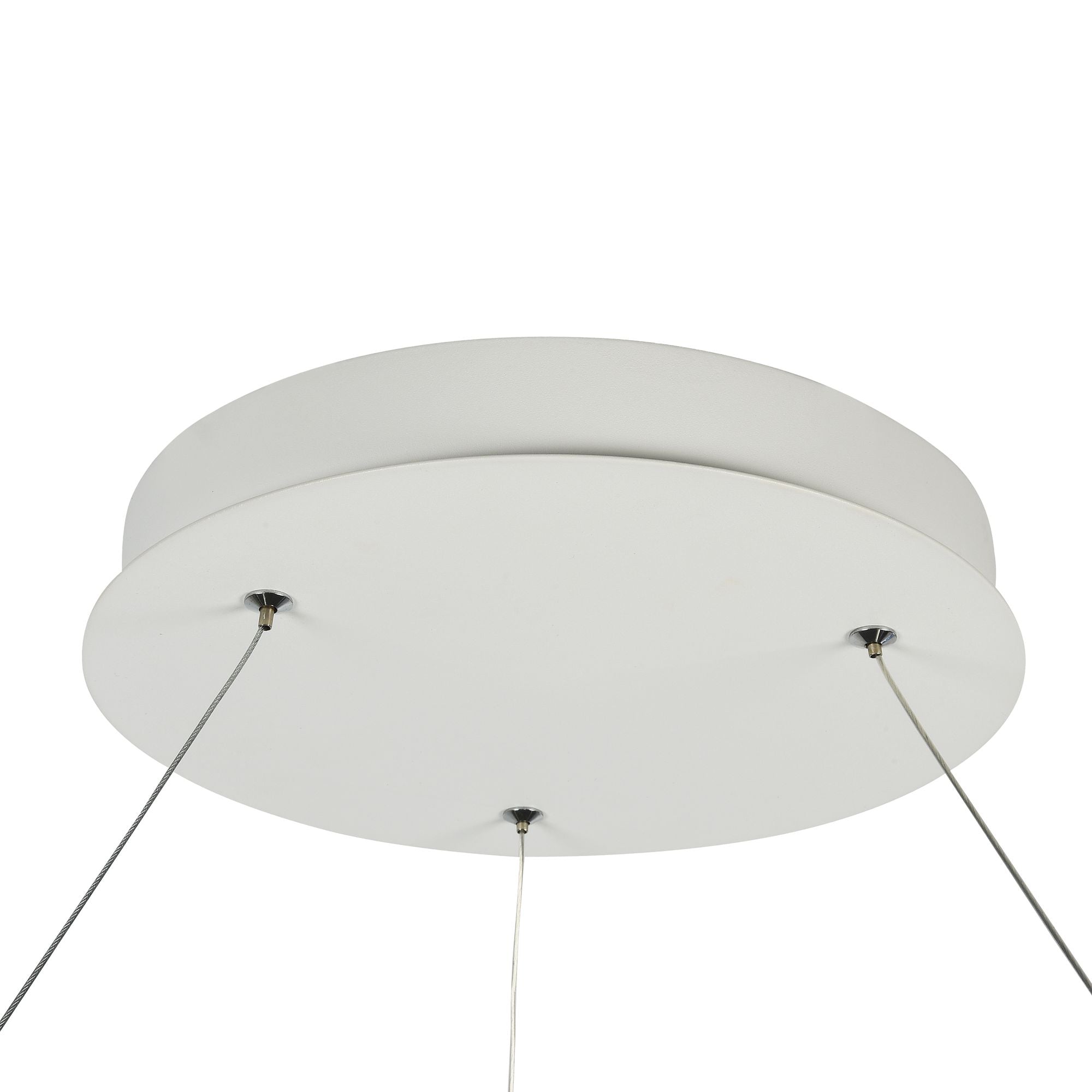 Lampada pendente Modern in Metallo Nola Bianco
