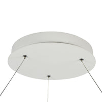Lampada pendente Modern in Metallo Nola Bianco