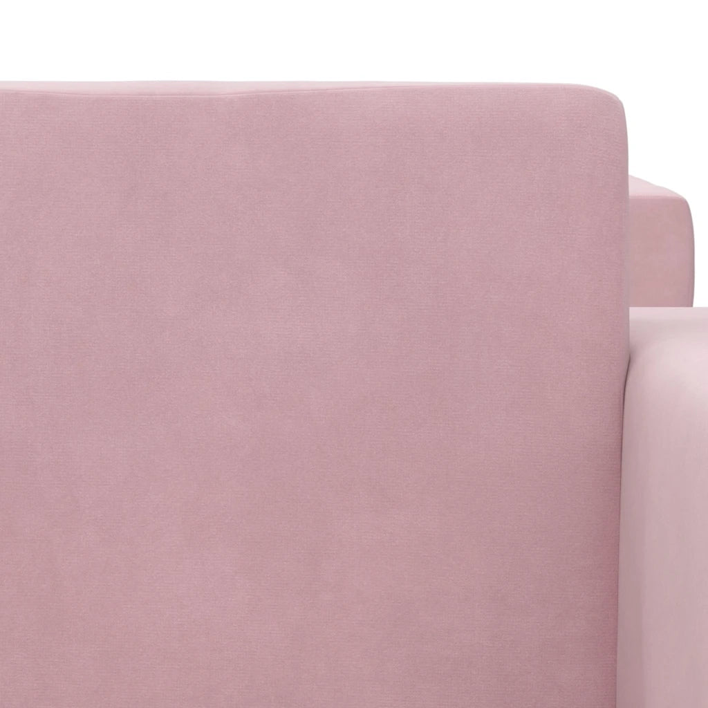 Divano per Bambini | Letto Infantile | Lettino Rosa in Morbido Peluche