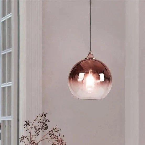 Lampada Da Soffitto Di Vetro App 313-1cp Rose Gold