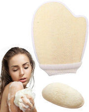 Manicure a vapore con funzione di massaggio - Cuciture a doppio strato - Spugna naturale a base di piante - Per cura della pelle - Pulizia efficace della pelle - Manicure a vapore