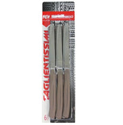 Set 6 Pezzi Coltelli da Tavola I Taglientissimi Tortora Marietti