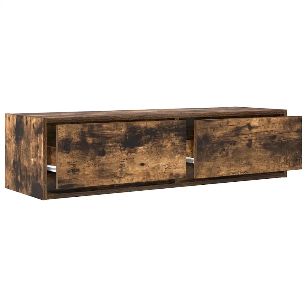 Mobile TV Rovere fumo 100 x 31 x 25,5 cm Legno multistrato 861530
