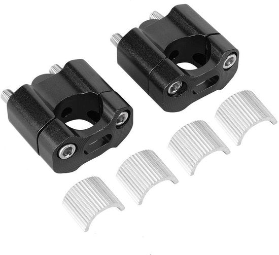 Manubrio per Motori in Alluminio Elevatore 22mm/28mm - Nero