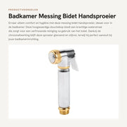 Bidet a mano - Doucha per la toilette - Alta pressione spruzzatore - Pulizia della toilette - Igiene femminile - Infezioni delle vie urinarie - Assistenza clienti rapida - Doucha per la toilette