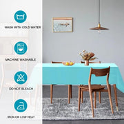 Tavolino con effetto lotus, resistente alle macchie, 150 x 300 cm, acqua, luce, impermeabile
