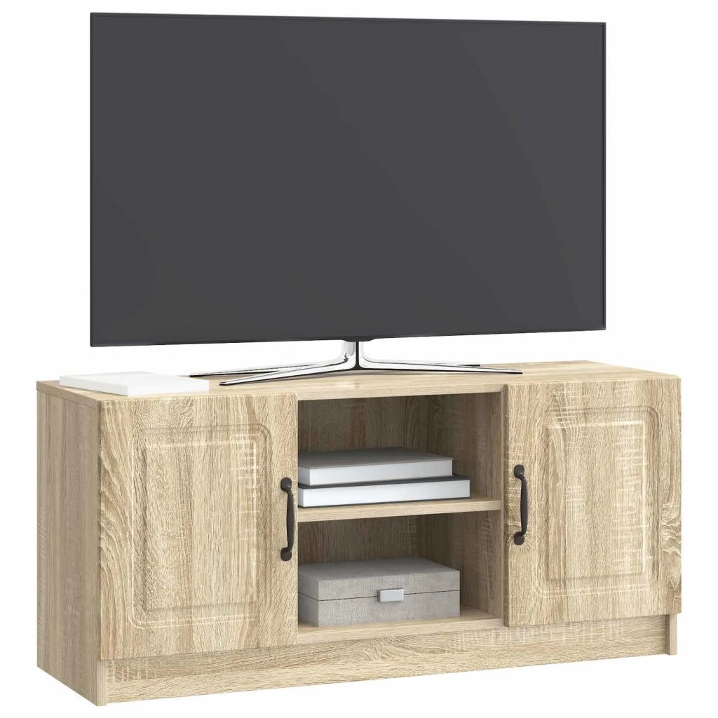 Mobile TV Rovere Sonoma 102 x 34,5 x 47 cm Legno ingegnerizzato 895847