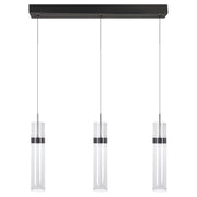Lampada a sospensione Ambiente grafite LED CCT 6W 60cm
