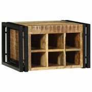 Portabottiglie 2 pcs 46 x 35 x 27,5 cm Legno di mango massello 4016757